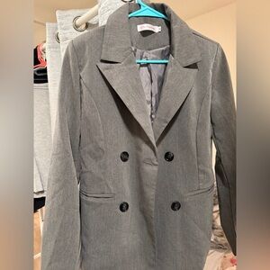 Women’s Classic Blazer Grey size M